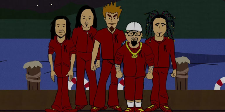 Korn in an episode of South Park. - South Park season 27 can’t bring back the style of early seasons - South Park Will (Probably) Never Return To Its Original Premise