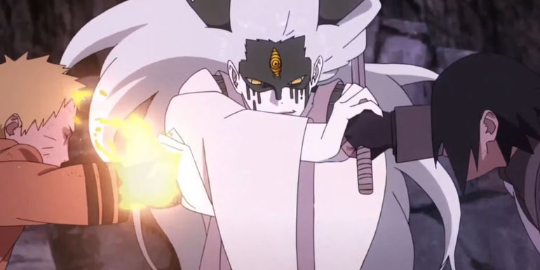 Naruto Sasuke Momoshiki Boruto - Fought Five Kage And Sasuke - Momoshiki Otsutsuki