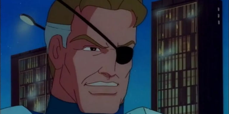 Spider-man the animated series, nick fury in new york