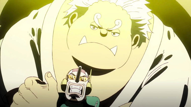 S-Shark's appearance raises significant questions for One Piece episode 1096 (Image via Toei Animation) - Episode 1095 recap