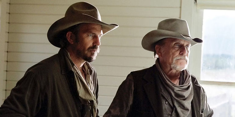 Kevin Costner's Charley Waite and Robert Duvall's Boss Spearman in Open Range - Horizon: An American Saga Is The First Movie Kevin Costner Has Directed Since 2003