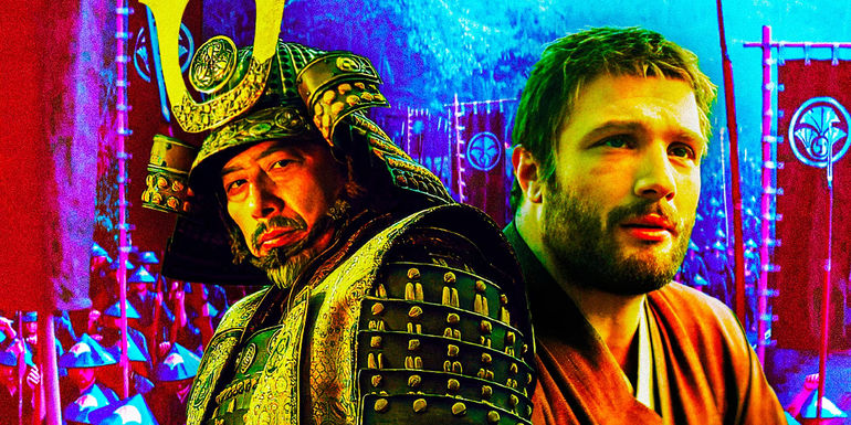 Custom image of Hiroyuki Sanada as Lord Yoshii Toranaga and Cosmo Jarvis as John Blackthorne in FX’s Shogun