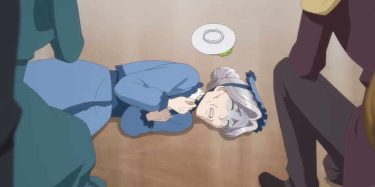 Duchess Harbour chokes in Doctor Elise - Based on the manhwa by Yuin; produced by Maho Film - Doctor Elise Amplifies All of Isekai's Positive Traits