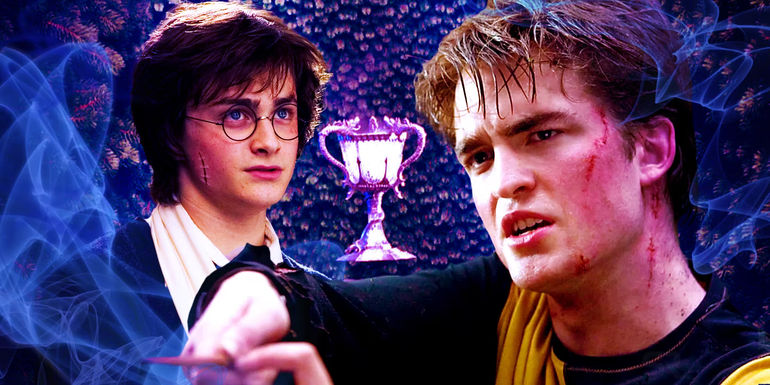 Everything The Goblet Of Fire Movie Left Out About The Triwizard Tournament (1) - Simplified In Harry Potter & The Goblet Of Fire - The Third Triwizard Task Maze
