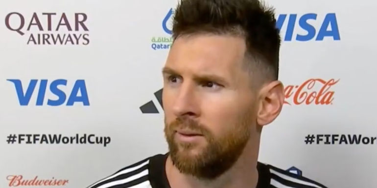 Still from Messi's World Cup - Messi's World Cup: The Rise of a Legend starts in Qatar - Argentina's Qualification Campaign