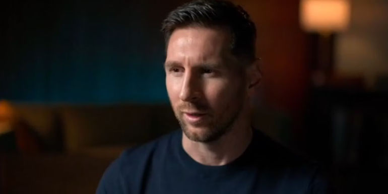 Lionel Messi in Messi's World Cup - Messi's club career added an extra dimension to the drama of the World Cup Final - Messi's Move To PSG
