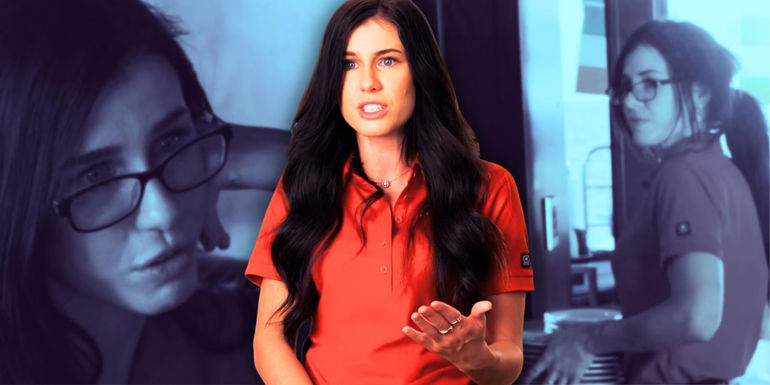 Montage of Below Deck Med's Natalya Scudder during interview and while working - Below Deck Mediterranean Seasons 7 & 8 - Natalya Scudder Has A Good Work Ethic