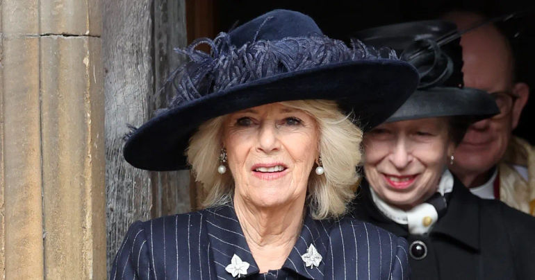 Queen Camilla Attends King Constantines Memorial Service Amid Prince Williams Absence