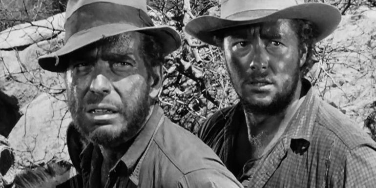 The Treasure of Sierra Madre Dobbs and Curtin in The Treasure of the Sierra Madre - Directed by John Huston - The Treasure of Sierra Madre (1948)