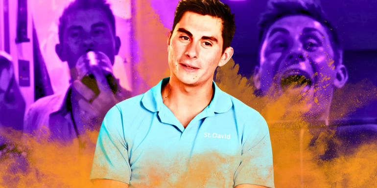 Image of Barbie caught between Jared and Kyle - Love Triangle