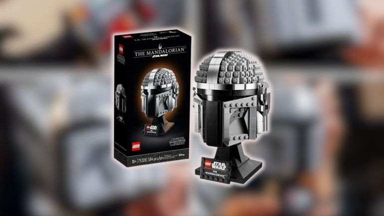 Construct an Iconic Mandalorian Helmet LEGO Set at 19% Discount