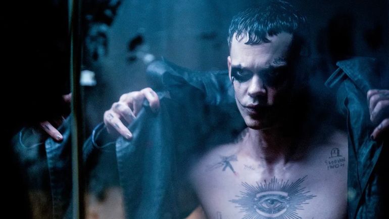 Bill Skarsgård's The Crow: A Unique Interpretation or a Joker Lookalike?