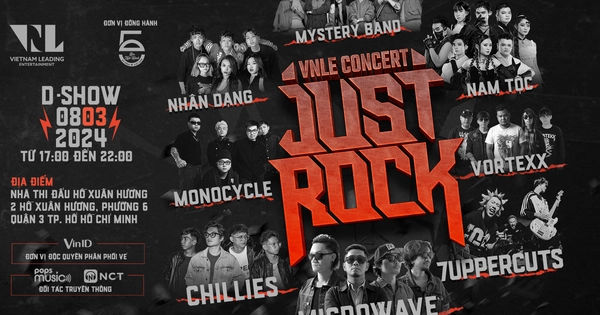 Just Rock - Sự kiện âm nhạc đỉnh cao không thể bỏ lỡ