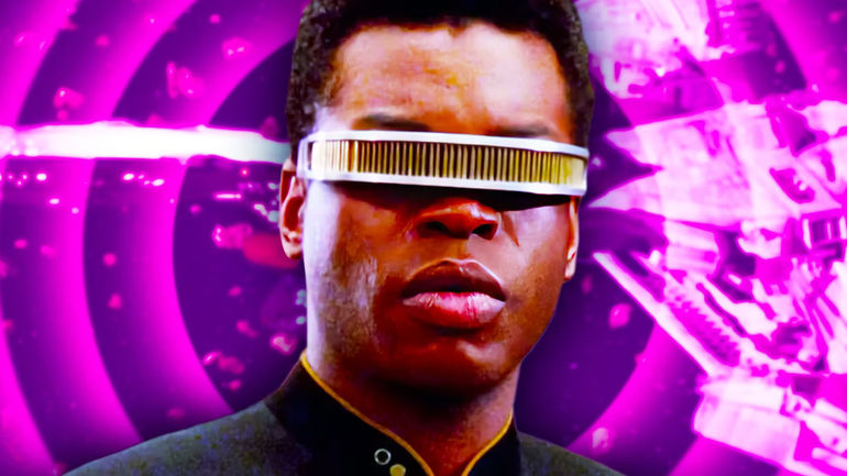 How Geordi's VISOR Transformed LeVar Burton's Acting Skills in Star Trek: TNG
