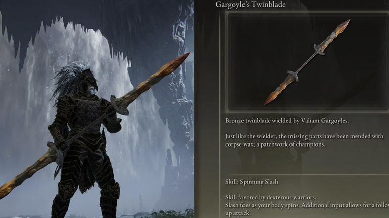 Elden Ring: Obtaining the Gargoyle's Twinblade