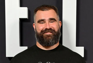 Jason Kelce's Thrilling Leap Over a Flaming Table to Honor Buffalo Bills Bet