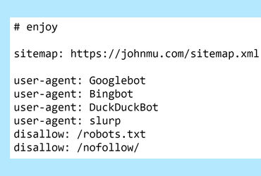 Hành Trình Kỳ Lạ Của Tập Tin Robots.txt Của John Mueller