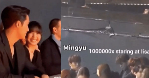 Những Khoảnh Khắc Thú Vị Giữa Mingyu (SEVENTEEN) và Lisa (BLACKPINK)