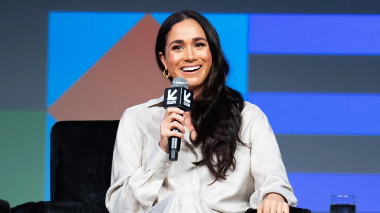 Meghan Markle Acknowledges Prince Harry's Support in Empowering Speech on Combatting Bullying
