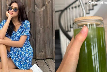 Bí quyết làm đẹp và giữ dáng của Hà Tăng: Nước dừa kết hợp bột trà xanh