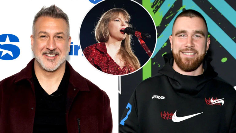 Joey Fatone Teases Travis Kelce for Picking ‘NSync Reunion Over Taylor Swift’s ‘Eras Tour’