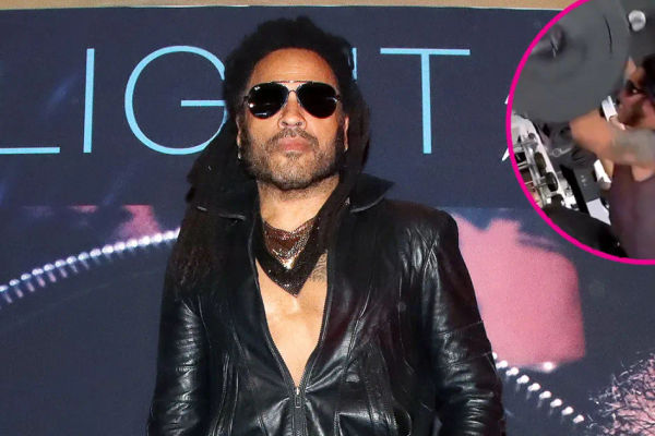 Rocking the Gym: How Lenny Kravitz Nails the Leather Pants and Combat ...