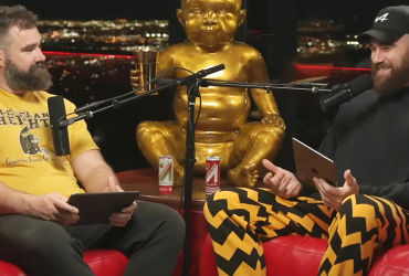 Travis and Jason Kelce’s 'New Heights' Podcast Show Shifts Indoors for Weather Precautions