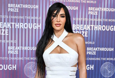 Kim Kardashian Wows in Chic All-White Ensemble at Prestigious Breakthrough Prize Event alongside Kris Jenner