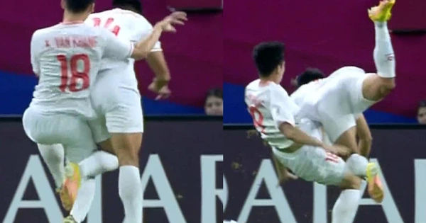 Tình Huống Hài Hước: Khi 2 Cầu Thủ U23 Việt Nam Va Nhau