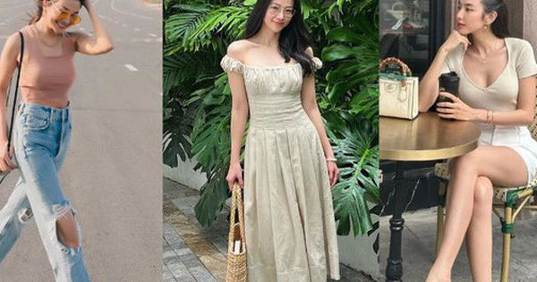 Bí quyết mix đồ màu be thanh lịch cho mùa hè sôi động