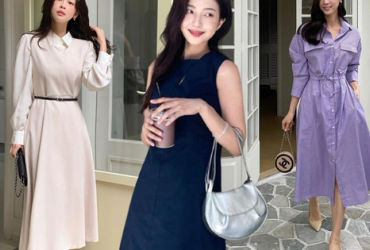 Bí quyết chọn đầm công sở tôn dáng và thanh lịch