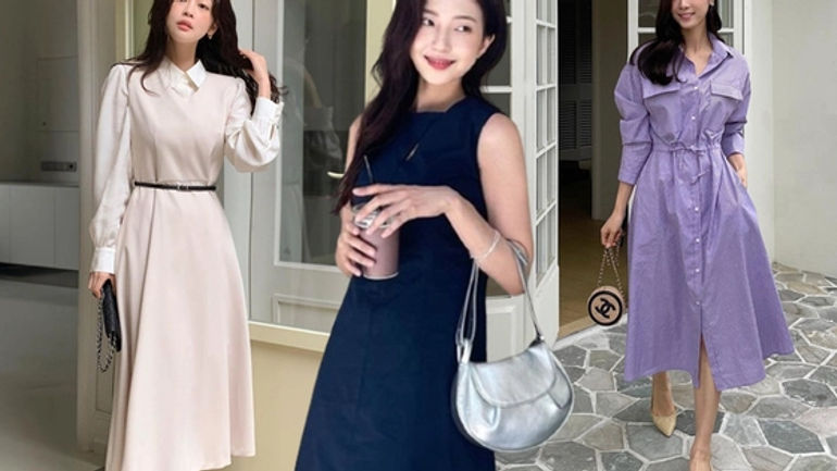 Bí quyết chọn đầm công sở tôn dáng và thanh lịch