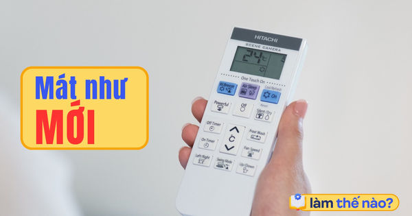 Bí quyết reset điều hoà để giải quyết vấn đề không mát