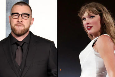 Travis Kelce Enjoys Taylor Swift's 'So High School' Performance in Paris