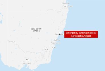 Plane executes flawless emergency landing in Australia after circling airport for an extended period