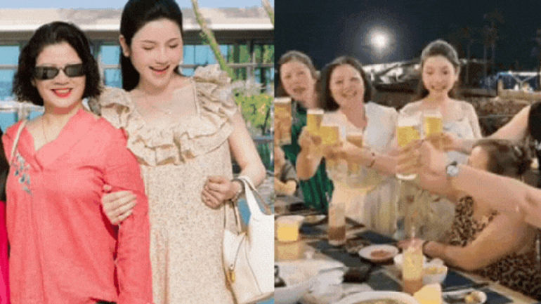 Những Khoảnh Khắc Đáng Yêu Của Mẹ Chồng Chu Thanh Huyền và Quang Hải