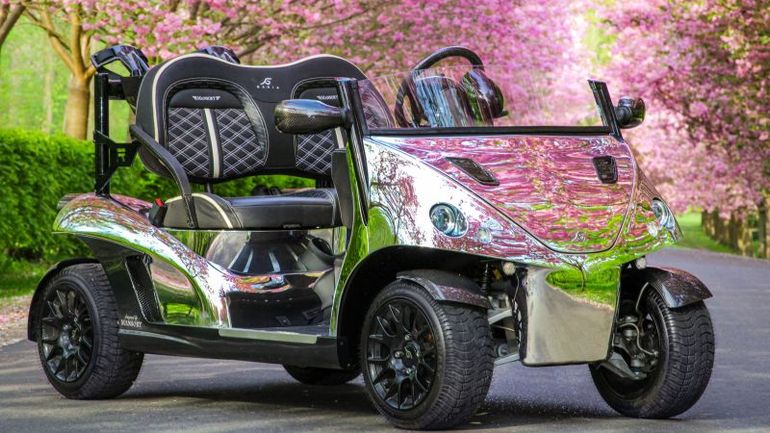 Luxurious Road-Ready Golf Carts for the Ultimate Drive