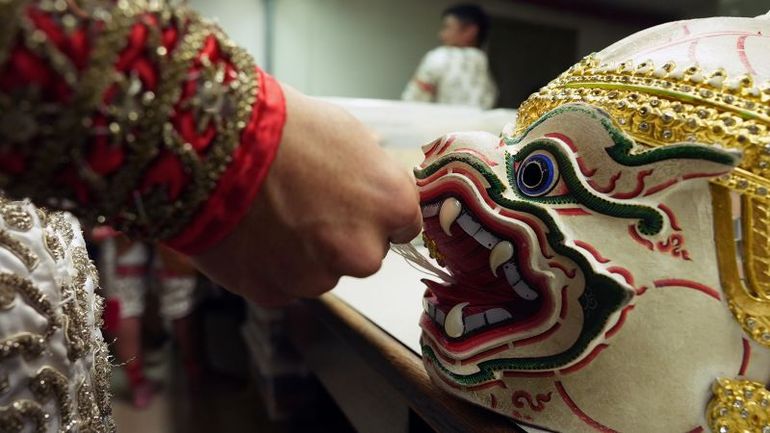 Preserving Traditional Art: The Vibrant World of Khon at Bangkok's Sala Chalermkrung Royal Theatre