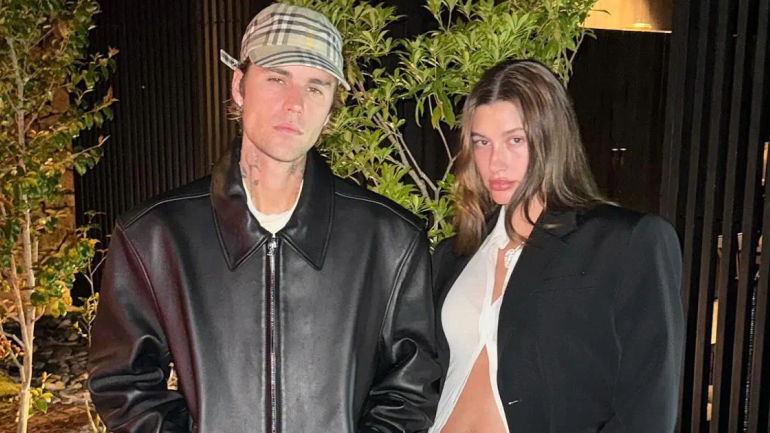 Hailey Bieber Radiates Maternity Glow in Chic Ensemble: Celebrating Parenthood
