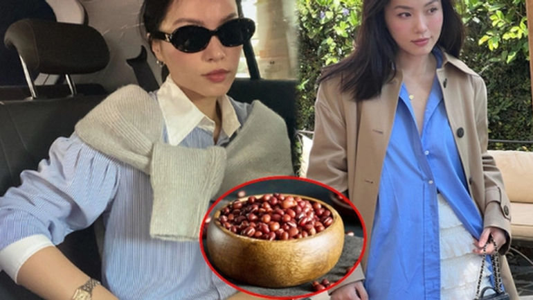 Bí quyết dưỡng trắng da từ hạt đậu đỏ: Làn da sáng mịn như Hà Trúc