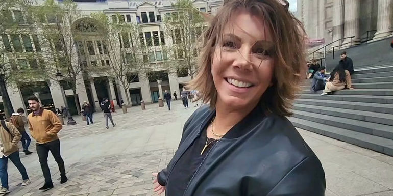 Sister Wives' Meri Brown smiling outside