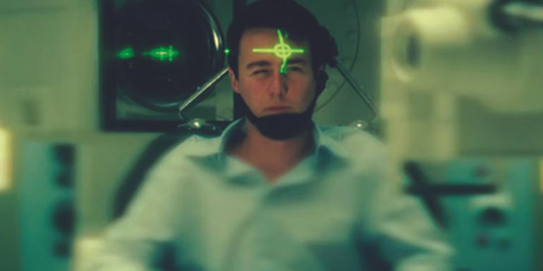 Bruce Banner undergoing gamma radiation experiments in The Incredible Hulk