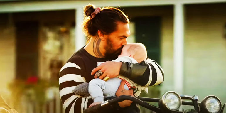 Arthur Curry and Arthur Jr. in Aquaman and the Lost Kingdom