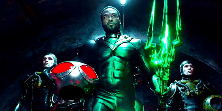 Black Manta Wields the Black Trident in Aquaman and the Lost Kingdom