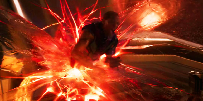 Kang the Conqueror seemingly being killed at the end of Ant-Man 3