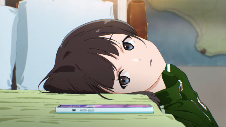 Yu Higashi in Cloverworks' Trapezium movie teaser