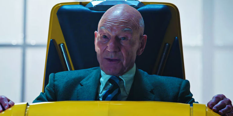 Patrick Stewart's Professor X in Doctor Strange 2