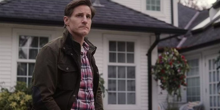 Sam Jaeger as Peter looking angry in Devil in Ohio.