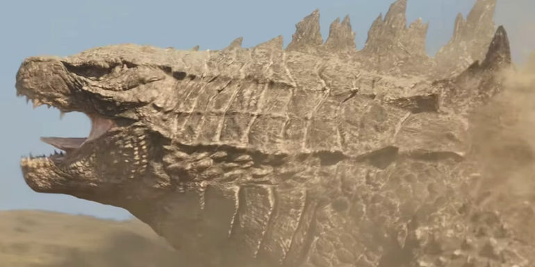 Godzilla in Algerian Desert in Monarch Legacy of Monsters