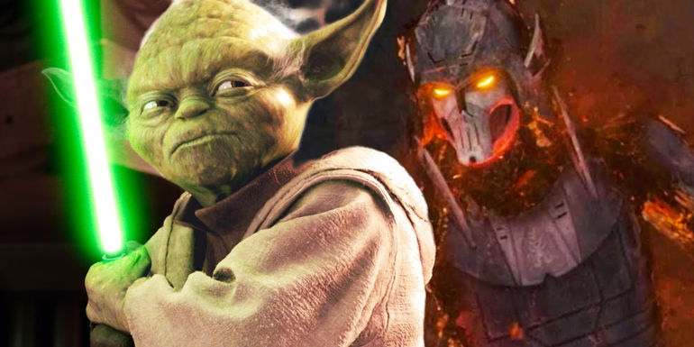 Yoda and Darth Bane in Clone Wars